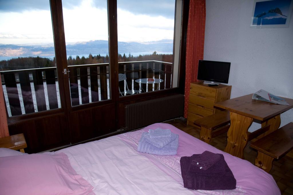 Studio Les Iris 18 Station Thollon Les Memises Apartman Szoba fotó